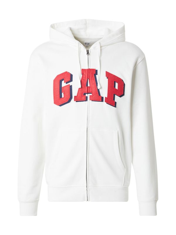 GAP GAP Gornji dio trenirke 'HERITAGE'  tamno plava / jarko crvena / bijela