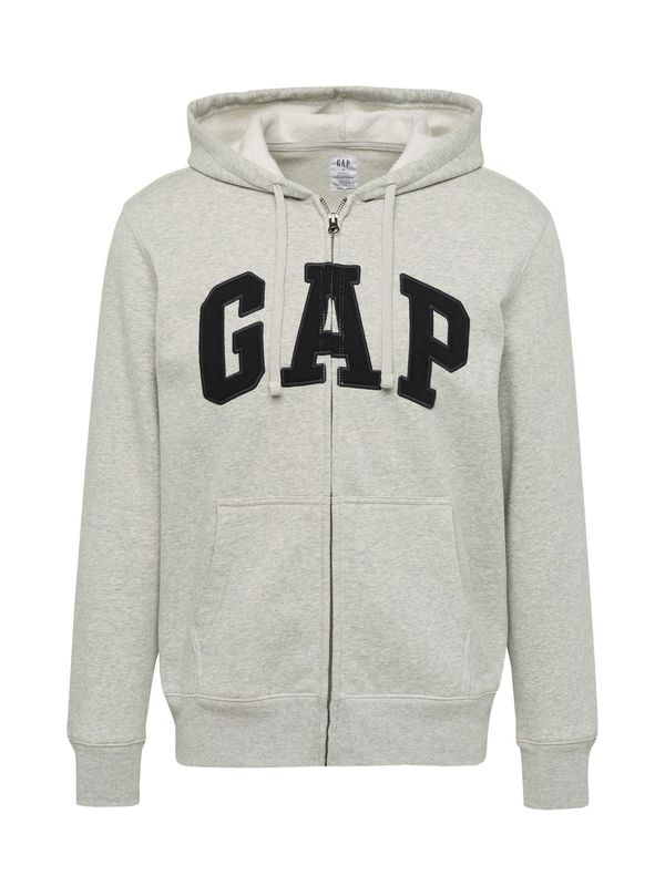 GAP GAP Gornji dio trenirke  siva melange