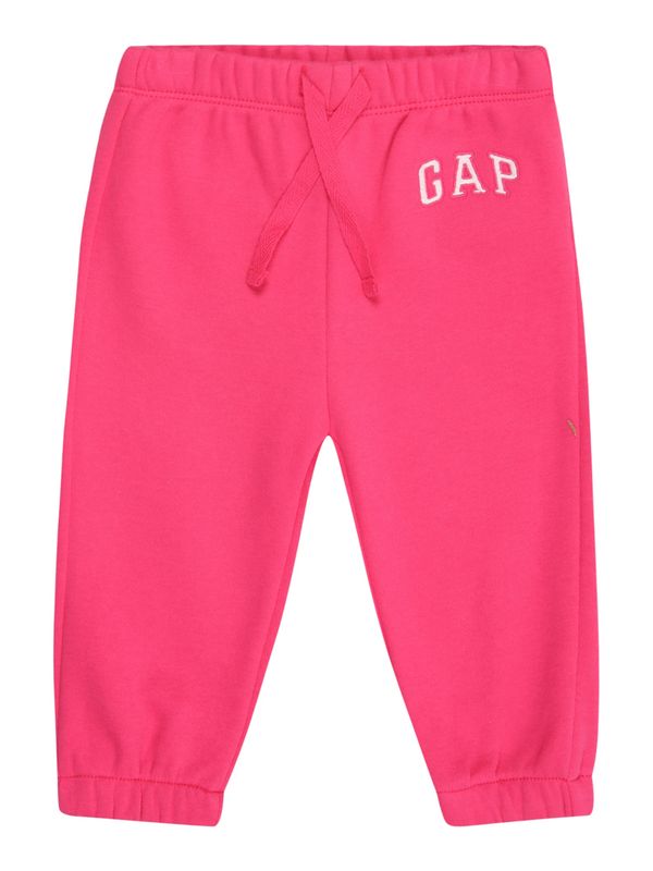 GAP GAP Hlače  roza / bijela