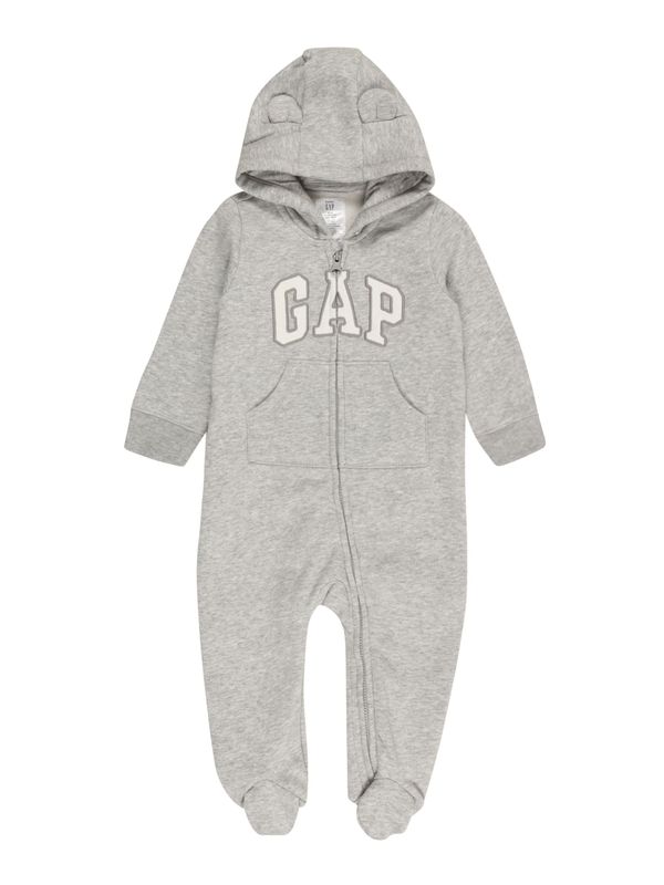 GAP GAP Jednodijelni komplet  siva / bijela