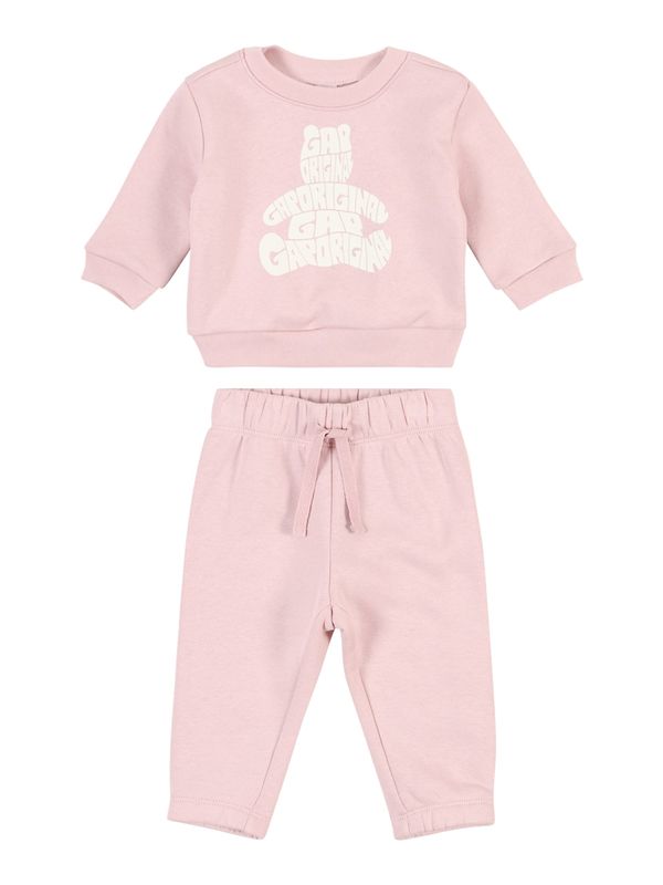 GAP GAP Jogging komplet  svijetlobež / pastelno roza
