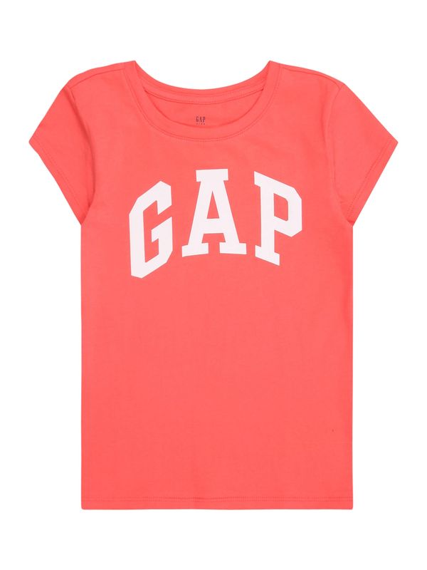 GAP GAP Majica  koraljna / bijela