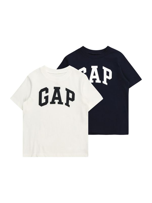 GAP GAP Majica  mornarsko plava / crna / bijela / prljavo bijela