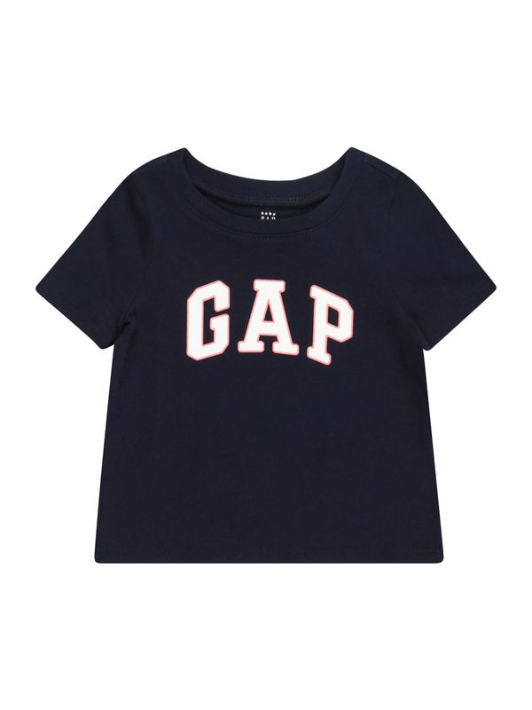 GAP GAP Majica  noćno plava / koraljna / bijela