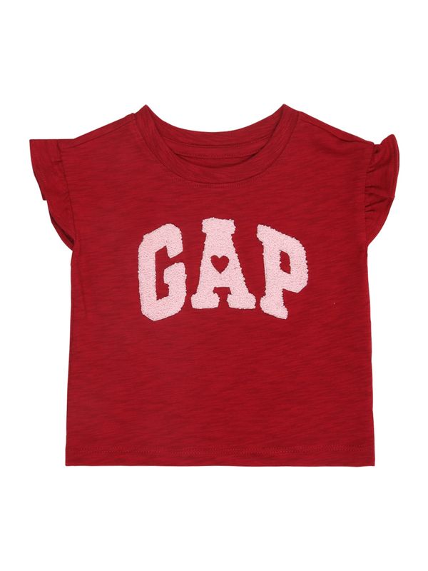 GAP GAP Majica  svijetloroza / tamno crvena