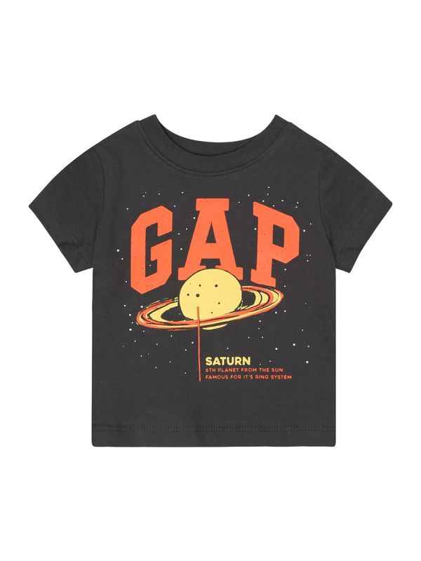 GAP GAP Majica  žuta / narančasta / crna