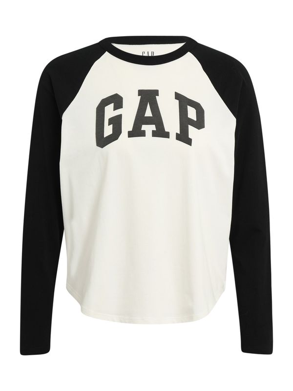 Gap Petite Gap Petite Majica  crna / bijela