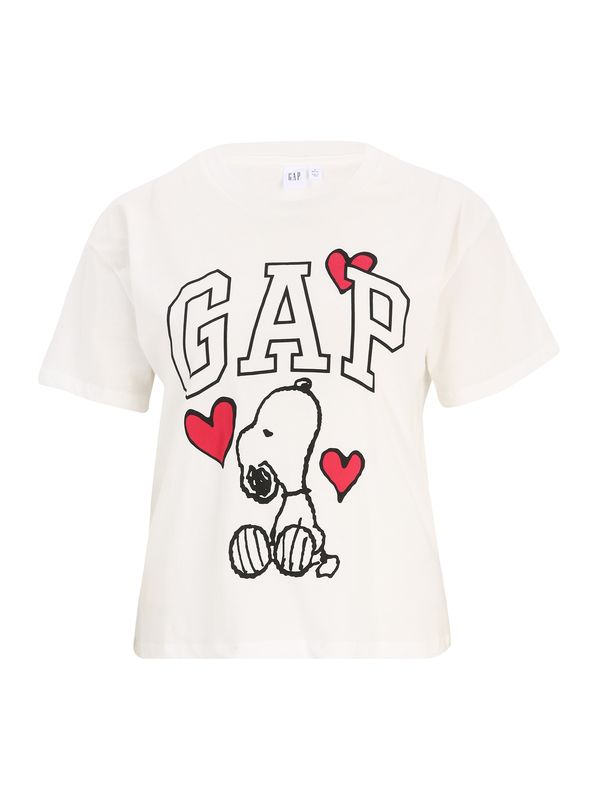 Gap Petite Gap Petite Majica  crvena / crna / bijela