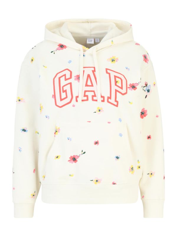 Gap Petite Gap Petite Sweater majica 'HERITAGE'  žuta / roza / crvena / vuneno bijela