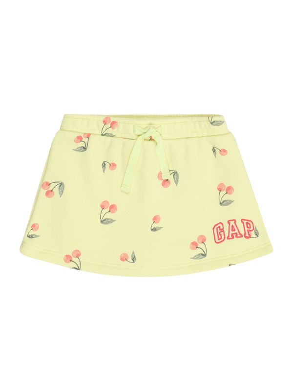 GAP GAP Suknja  pastelno žuta / zelena / pastelno crvena