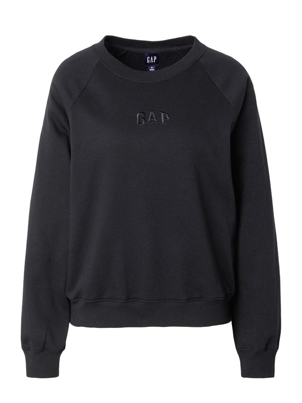 GAP GAP Sweater majica  crna