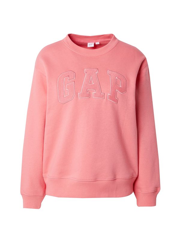 GAP GAP Sweater majica 'HERITAGE'  roza