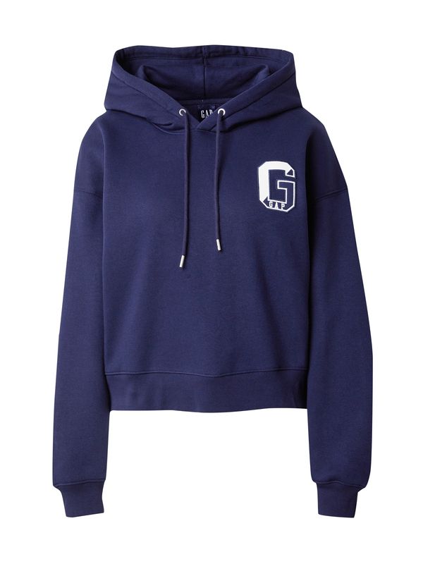 GAP GAP Sweater majica  mornarsko plava / bijela