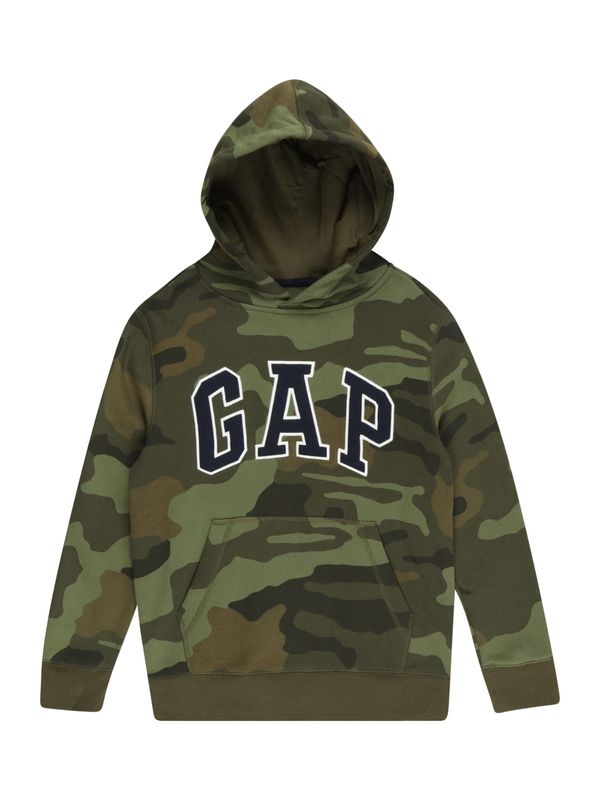 GAP GAP Sweater majica  noćno plava / brokat / kaki / maslinasta / bijela