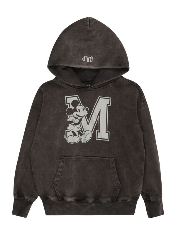 GAP GAP Sweater majica  svijetlosiva / crna
