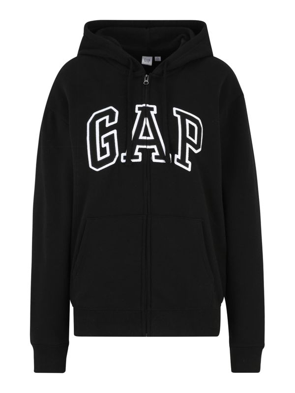 Gap Tall Gap Tall Gornji dio trenirke 'HERITAGE'  crna / bijela
