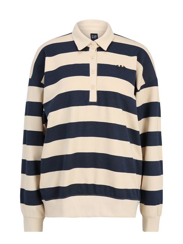 Gap Tall Gap Tall Sweater majica  ecru/prljavo bijela / morsko plava / crna