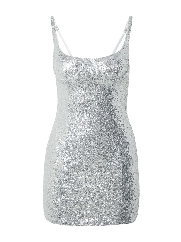 GLAMOROUS GLAMOROUS Haljina  srebro