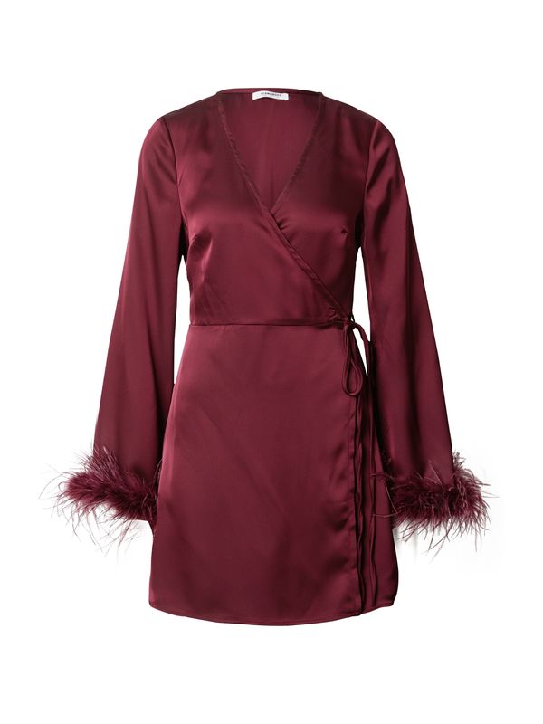 GLAMOROUS GLAMOROUS Koktel haljina  burgund