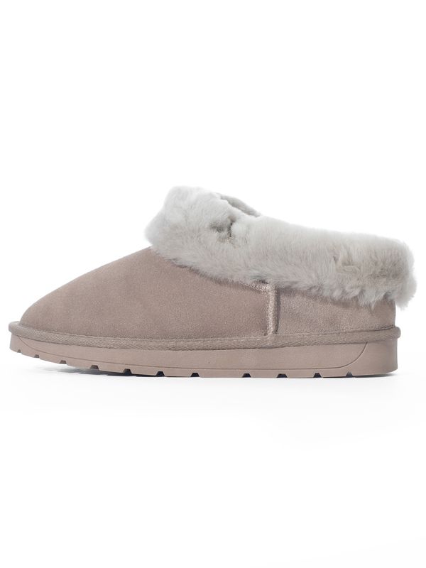 Gooce Gooce Slip On cipele 'Mitsuko'  svijetlosiva / prljavo bijela