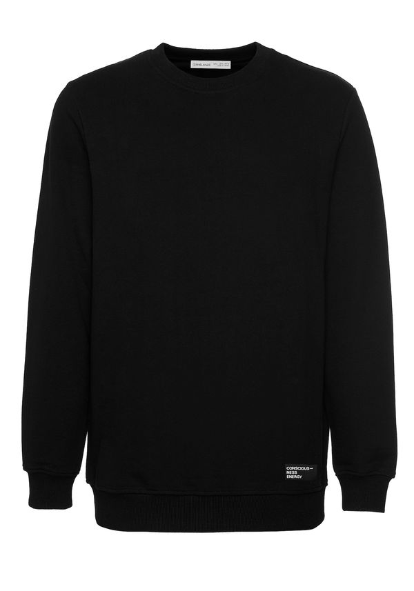 Grimelange Grimelange Sweater majica 'Travis'  crna