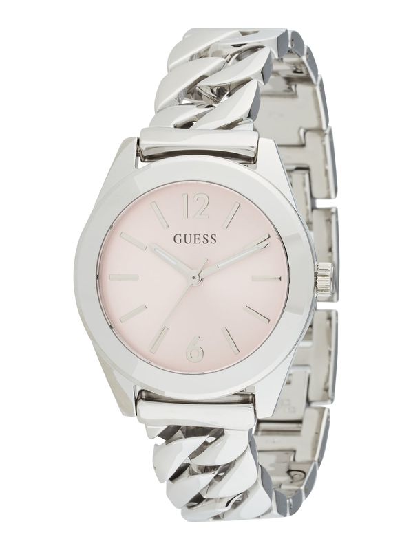 GUESS GUESS Analogni sat 'SERENA'  roza / srebro