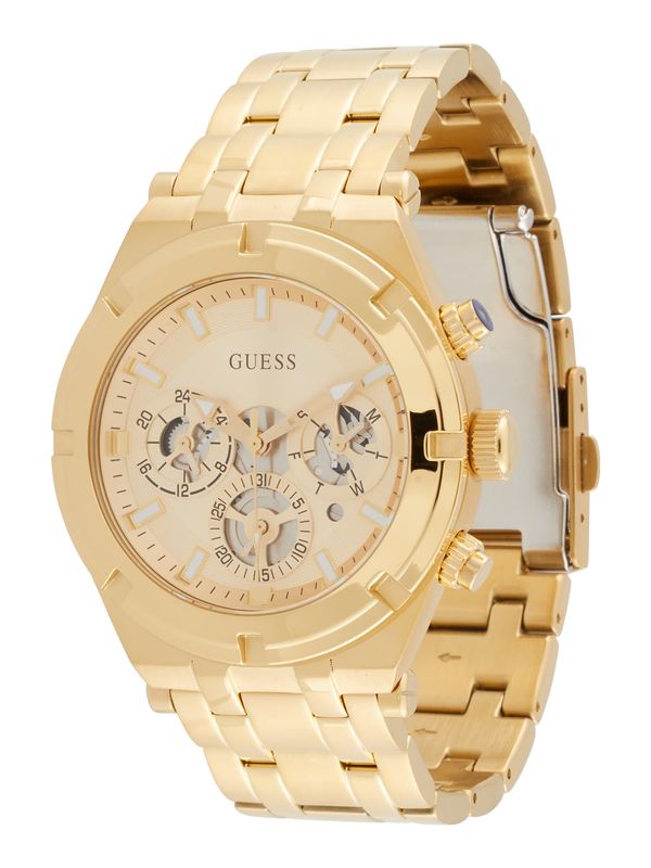 GUESS GUESS Analogni sat  zlatna