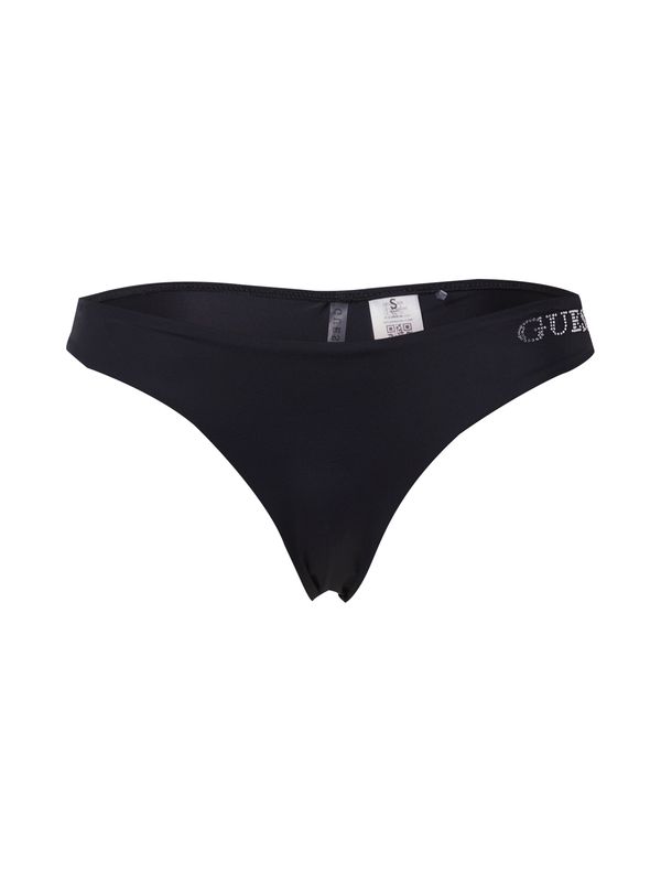 GUESS GUESS Bikini donji dio  crna / prozirna