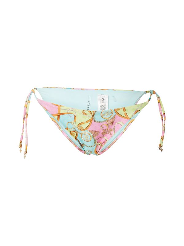 GUESS GUESS Bikini donji dio  svijetloplava / smeđa / roza