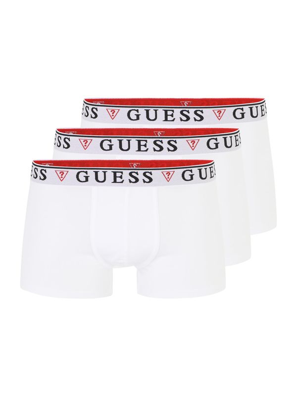 GUESS GUESS Bokserice 'BRIAN'  crvena / crna / bijela