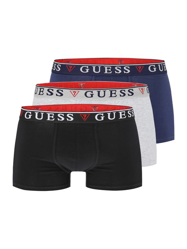 GUESS GUESS Bokserice 'BRIAN'  plava / svijetlosiva / crna / bijela
