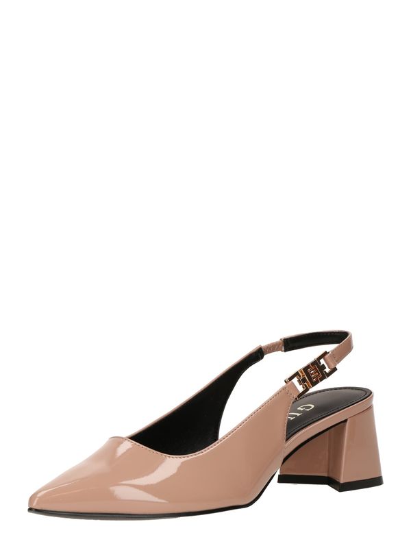 GUESS GUESS Cipele s potpeticom i otvorenom petom 'Zabela'  nude