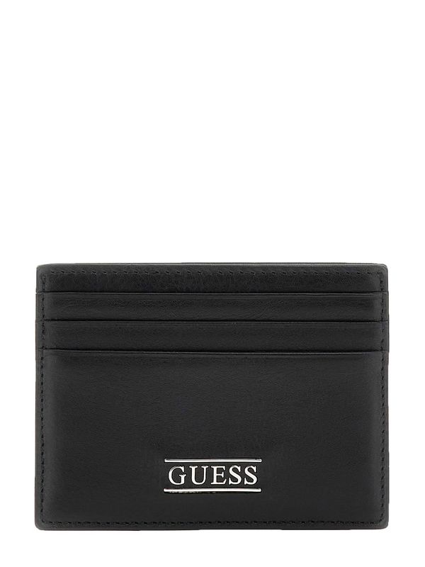 GUESS GUESS Etui 'New Boston'  crna / srebro