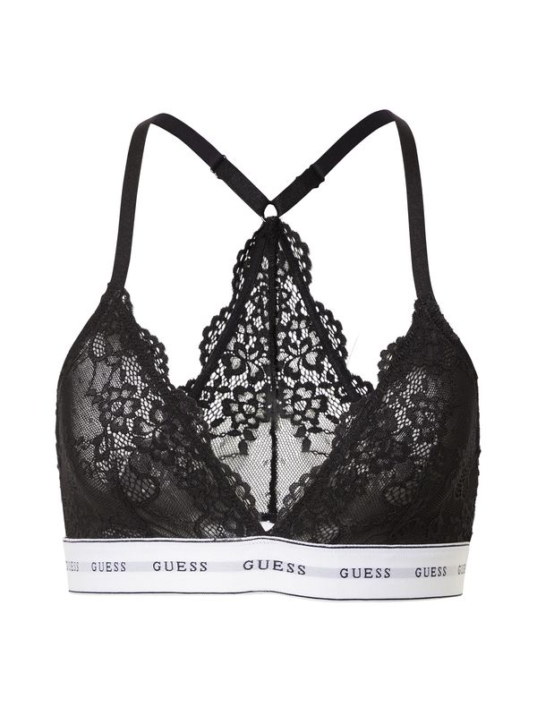 GUESS GUESS Grudnjak 'Belle'  crna / bijela