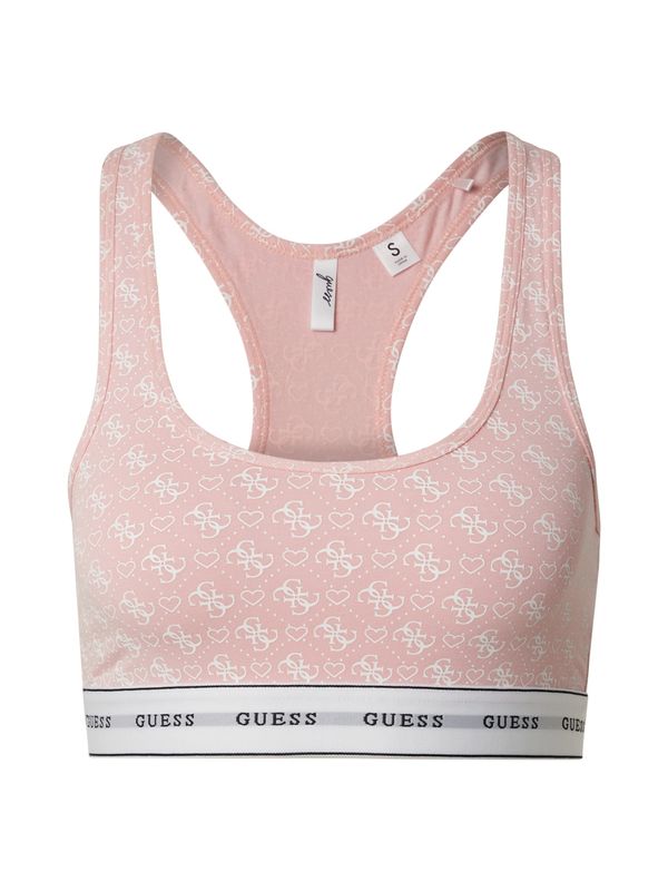 GUESS GUESS Grudnjak 'CARRIE'  roza / bijela