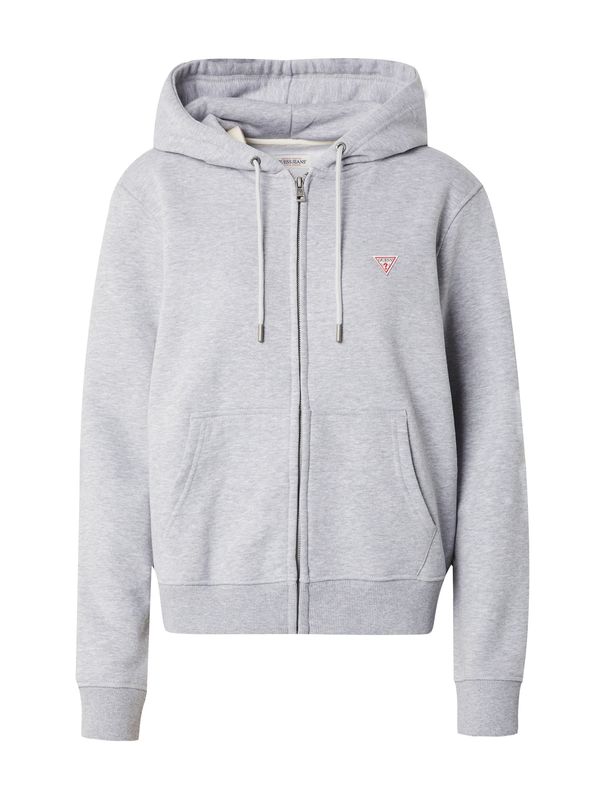 GUESS JEANS GUESS JEANS Gornji dio trenirke  siva melange
