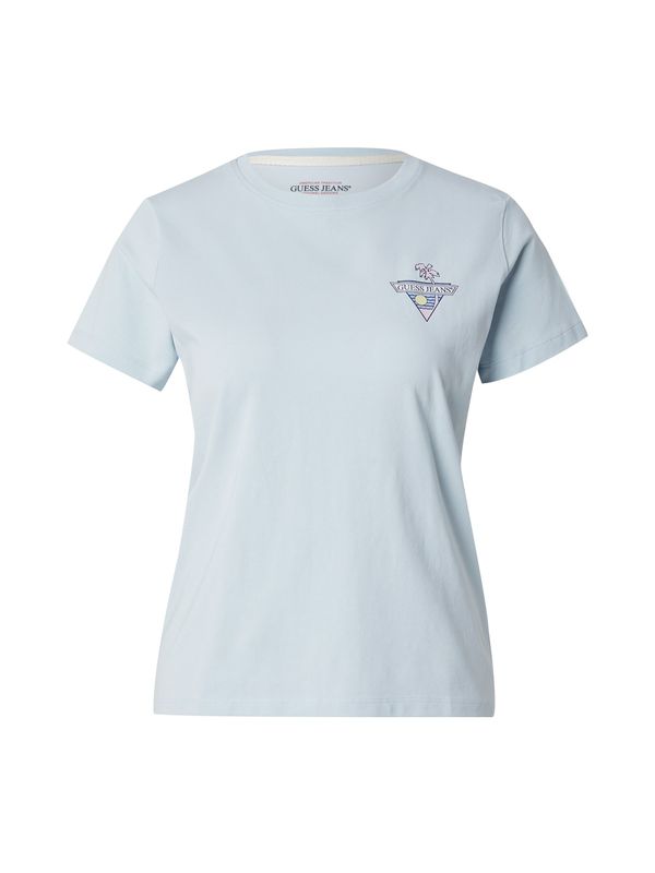 GUESS JEANS GUESS JEANS Majica  kraljevsko plava / nebesko plava / roza / crna