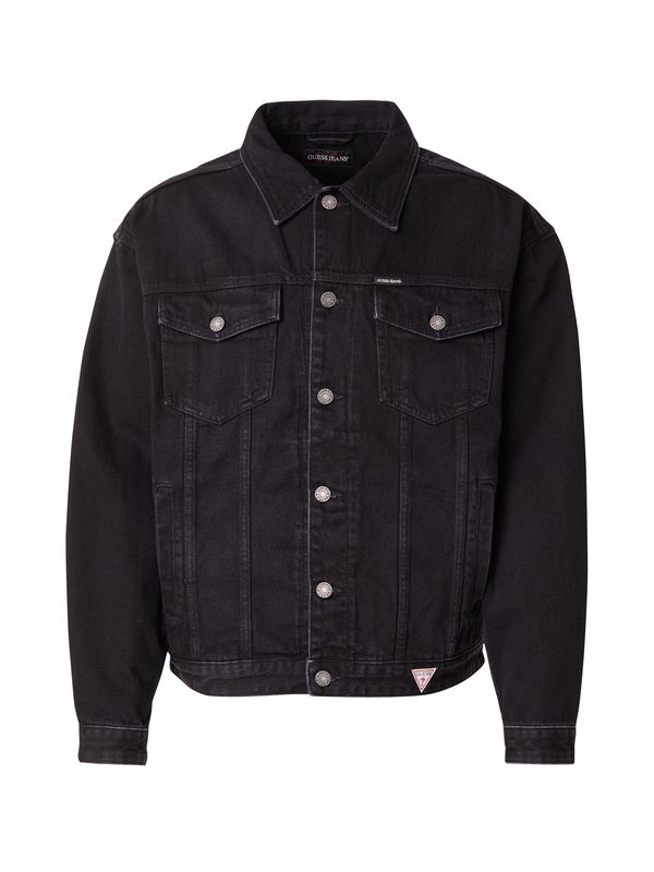 GUESS JEANS GUESS JEANS Prijelazna jakna  crna