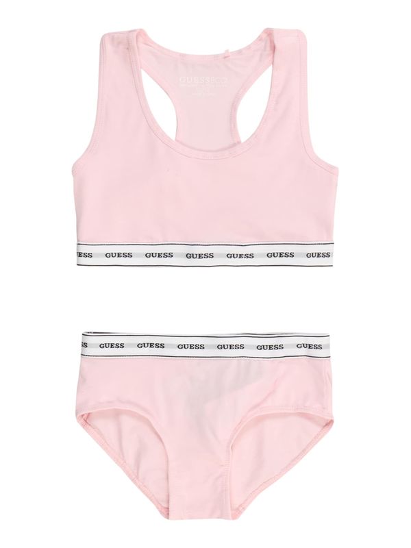 GUESS GUESS Komplet donjeg rublja  roza / crna / bijela