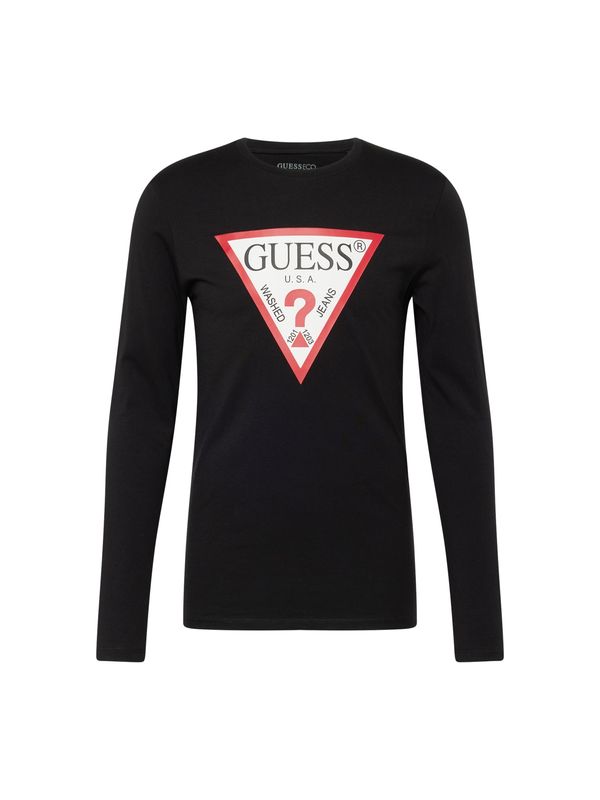 GUESS GUESS Majica  crvena / crna / bijela
