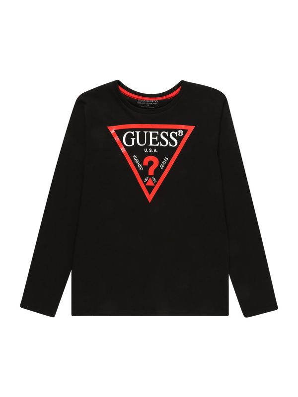 GUESS GUESS Majica  crvena / crna / bijela