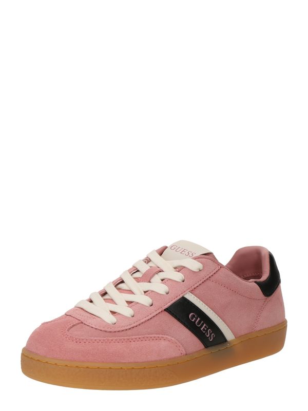 GUESS GUESS Niske tenisice 'NOLINAS'  ecru/prljavo bijela / rosé / crna