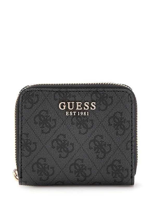 GUESS GUESS Novčanik 'Laurel'  dimno siva / crna