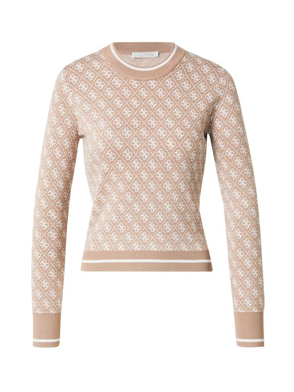 GUESS GUESS Pulover 'LISE'  boja devine dlake (camel) / pijesak