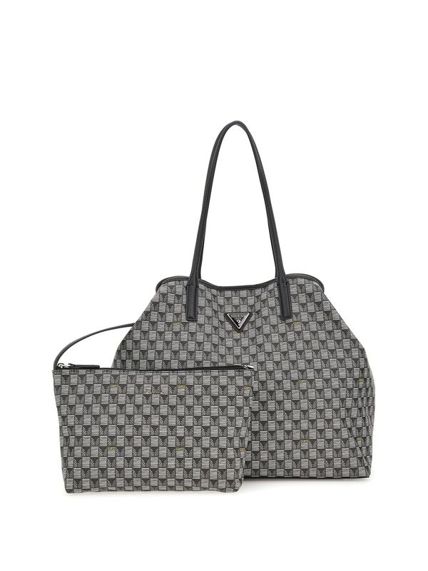 GUESS GUESS Shopper torba 'Wave'  svijetložuta / crna / bijela