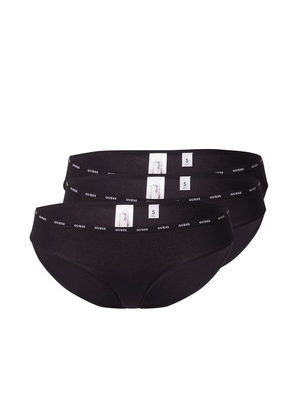 GUESS GUESS Slip  crna / bijela