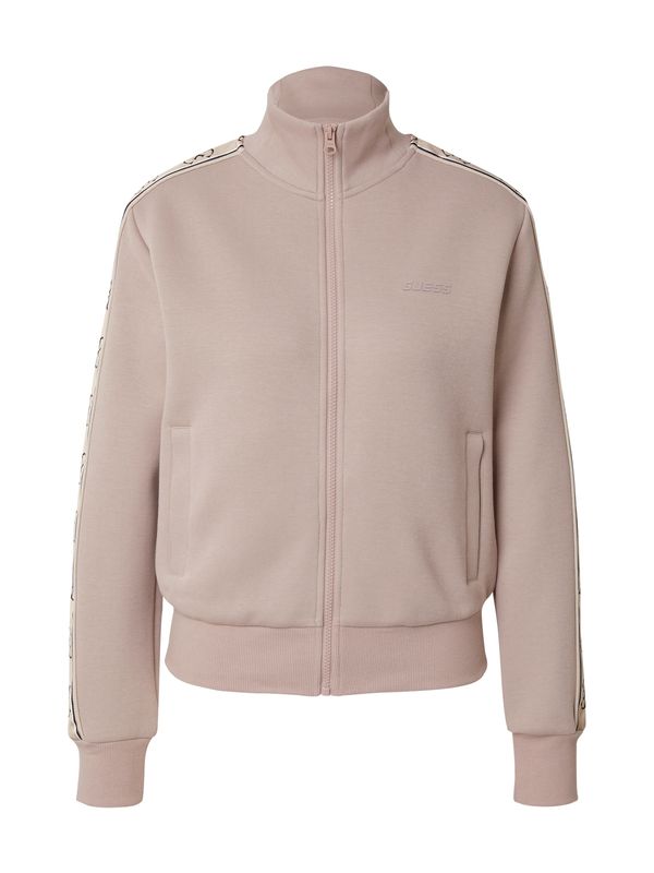 GUESS GUESS Sportski gornji dio trenirke 'BRITNEY'  bež / taupe siva / crna / bijela