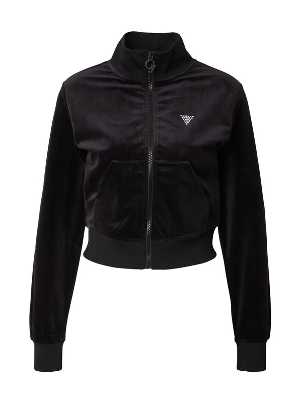 GUESS GUESS Sportski gornji dio trenirke 'COUTURE'  crna