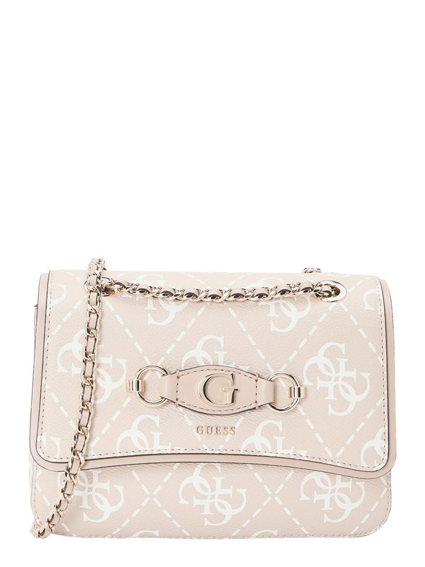 GUESS GUESS Torba preko ramena 'IZZY'  pijesak / zlatna / bijela
