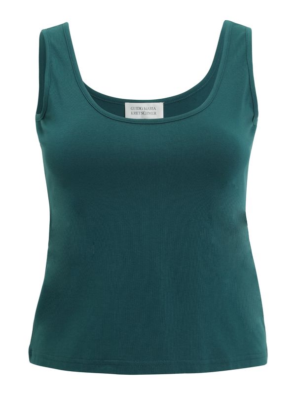 Guido Maria Kretschmer Curvy Guido Maria Kretschmer Curvy Top 'Duffy'  smaragdno zelena